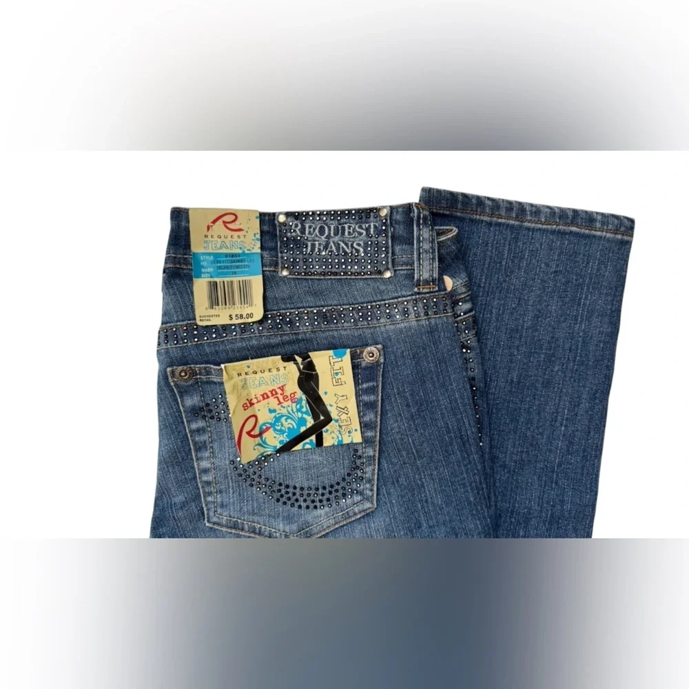Vintage Request Jeans Women's Size 29 sexy & shiny new